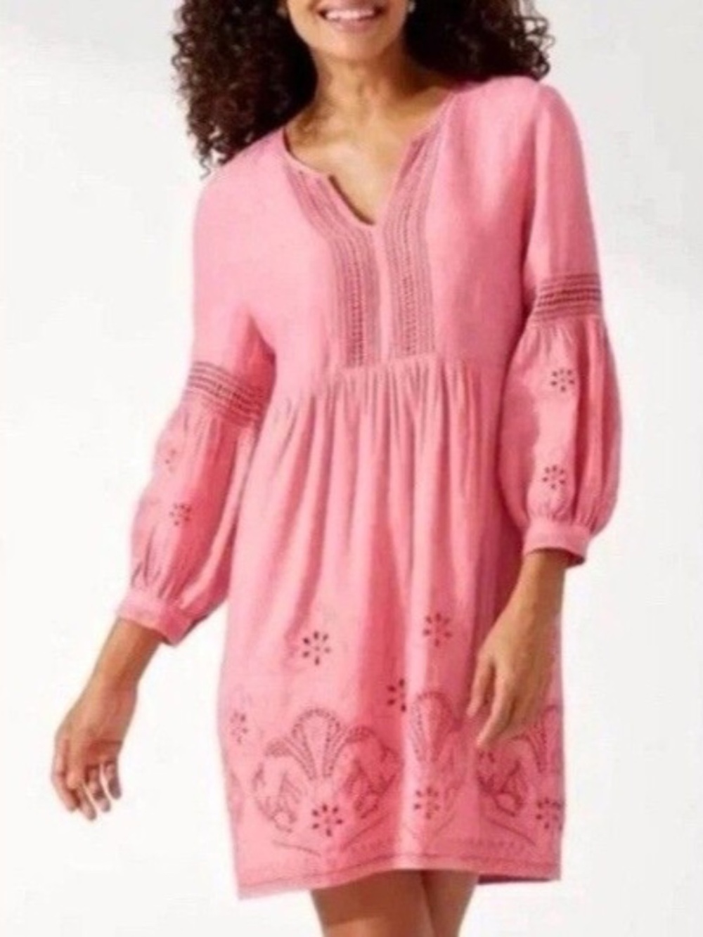 Tommy Bahama St Lucia Split Neck dress